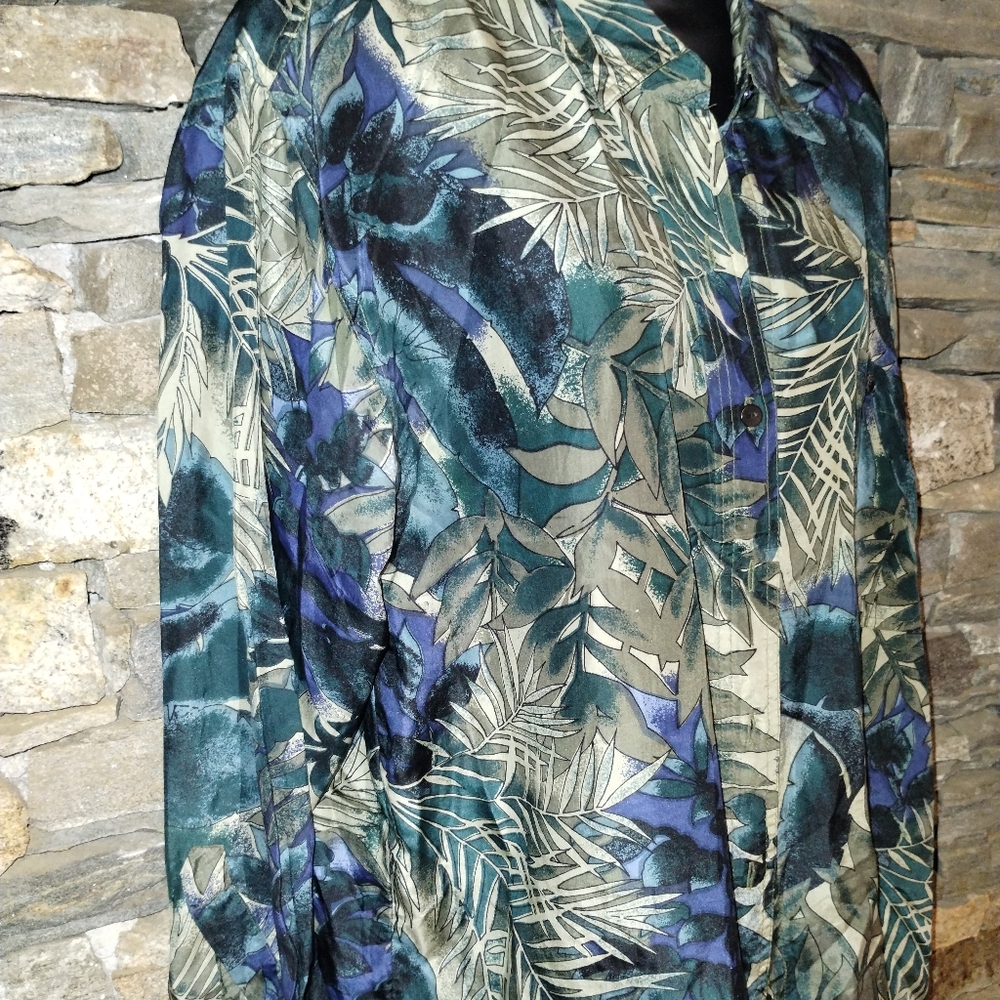 Whistles 100% silk blouse size M great condition, full cut long sleeve - Picture 5 of 5